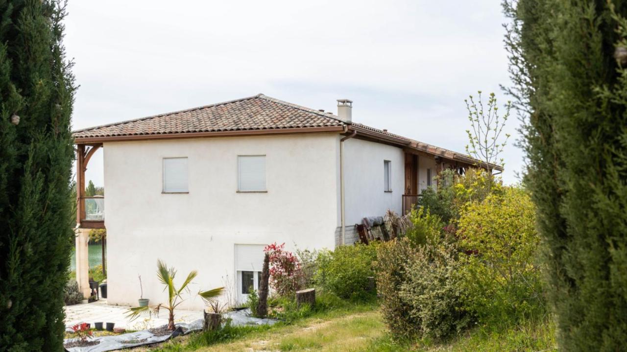 La Decouverte, Jacuzzi, Sauna, Et Terrasse Avec Vue Sur Lac A La Campagne Entre Toulouse Et Auch Villa Catonvielle Eksteriør billede