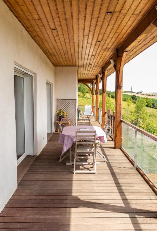 La Decouverte, Jacuzzi, Sauna, Et Terrasse Avec Vue Sur Lac A La Campagne Entre Toulouse Et Auch Villa Catonvielle Eksteriør billede