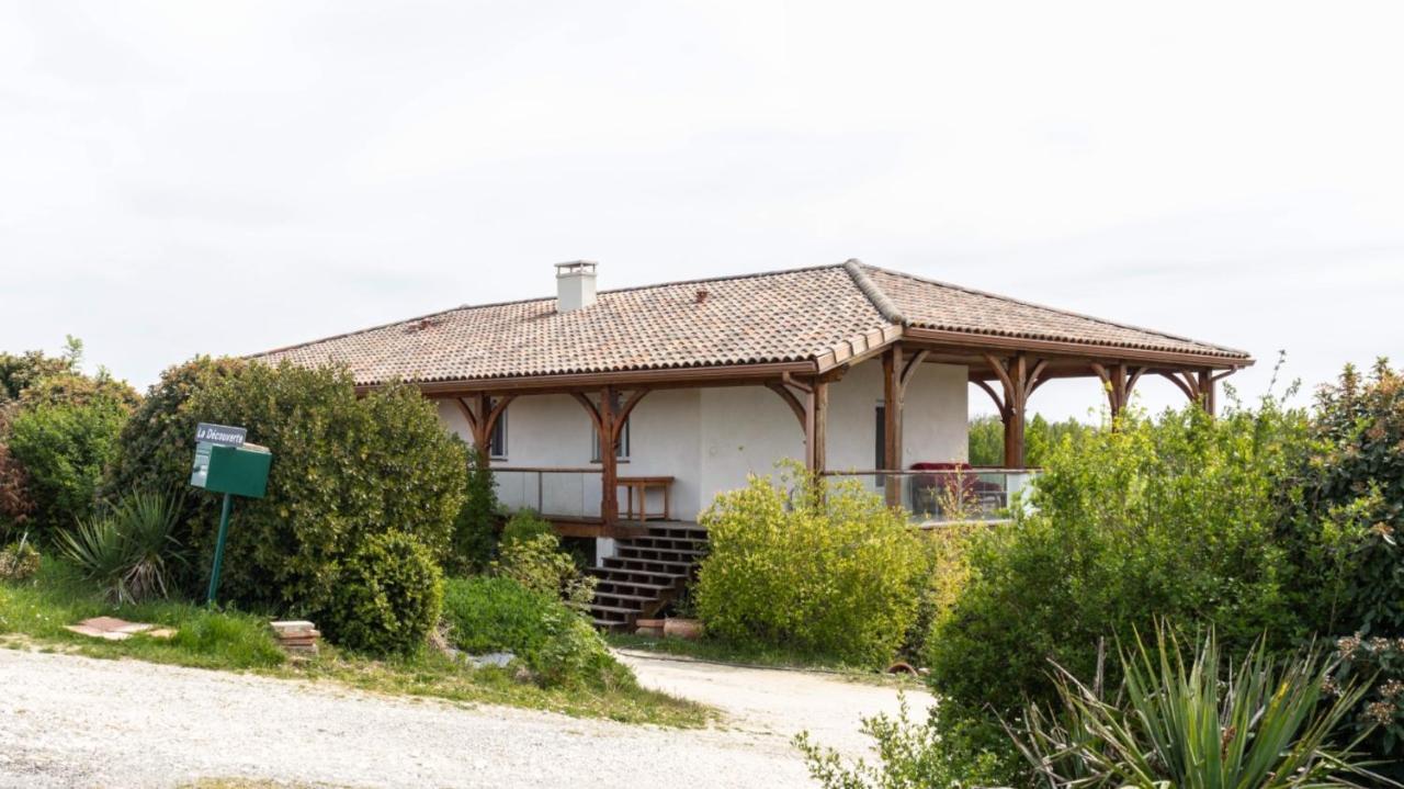 La Decouverte, Jacuzzi, Sauna, Et Terrasse Avec Vue Sur Lac A La Campagne Entre Toulouse Et Auch Villa Catonvielle Eksteriør billede